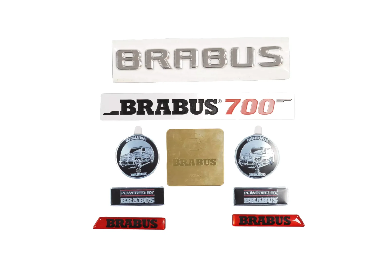 Mercedes Benz G63 Brabus 700 Badges