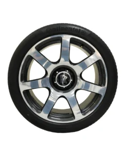 Rolls Royce Dawn Original Tires with Rims and Bolts Silver