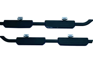 Land Rover Running Boards Side Steps Black & Blue