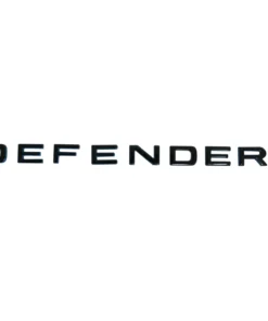 Land Rover Defender Black and Blue Hood + Tail badge Letters