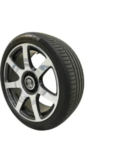 Rolls Royce Dawn Original Tires with Rims and Bolts Silver