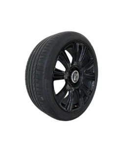 Rolls Royce Wraith Original Tires with Rims and Bolts Black