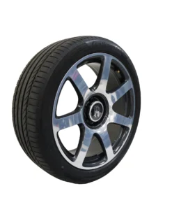 Rolls Royce Dawn Original Tires with Rims and Bolts Silver