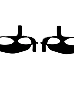 Continental GTC Exhaust Tips Silver OEM 3SA253823 3SA253824