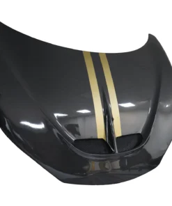 Ferrari 458 Carbon Fiber Hood Black Gold