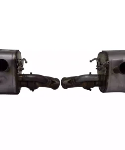 Ferrari 812 Left & Right Rear Silencer Silver OEM 337500 337499 for sale in dubai 02