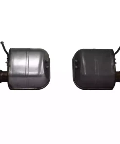 Ferrari 812 Left & Right Rear Silencer Silver OEM 337500 337499 for sale in dubai 03