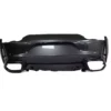 Ferrari 812 Rear Bumper Grigio Silverstone OEM 88883700