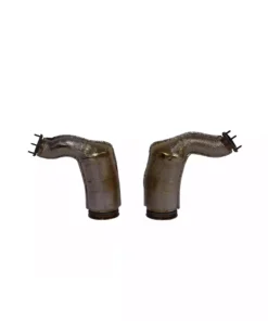 Alternative view of Lamborghini Urus Catalytic Converter V8 TFSI LK4/5 (LH & RH) silver OEM 4M0254202A - 4M0254252M