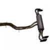 Lamborghini Urus Muffler Exhaust Sytem with Tips Silver OEM 4MO253611E for sale in dubai