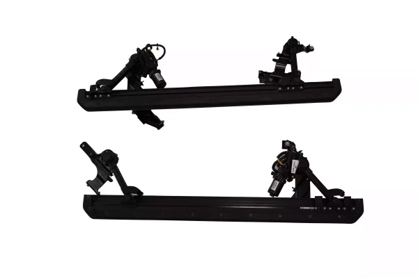 Land Rover Defender Electric Running Boards Side Steps Black for sale in dubai