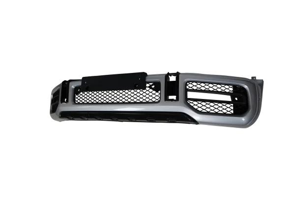 Mercedes-Benz G-63 Front Lower Bumper Silver Gloss for sale in dubai-2