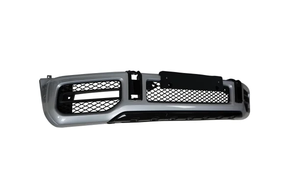 Mercedes-Benz G-63 Front Lower Bumper Silver Gloss for sale in dubai-3