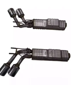 Mercedes Benz G63 Exhaust System (L+R) with mufflers Silver OEM A4634901504 for sale in dubai-1