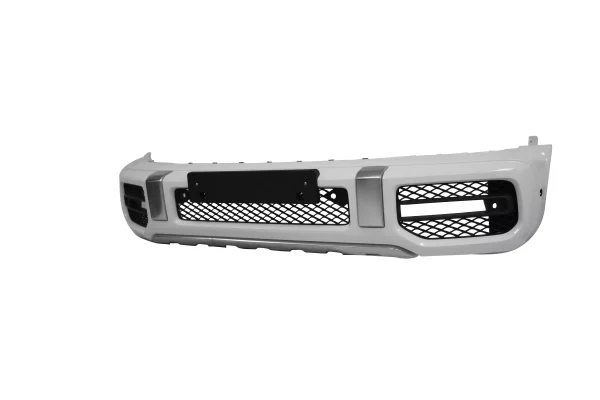Mercedes Benz G63 Front Lower Bumper White Gloss for sale in dubai-1