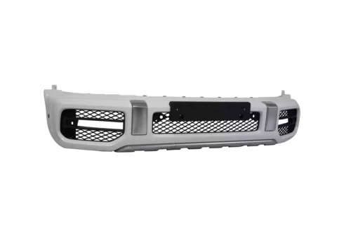 Mercedes AMG G-63 Front Lower Bumper Gloss White - Image 3