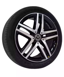 Mercedes Benz V-Class W447 19 inch Rims with Continental Tyres White OEM A4474014500