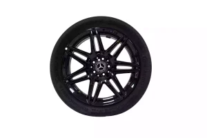 Mercedes Benz V-Class W447 AMG 19 inch Rims with Continental Tyres Black OEM A4474015100
