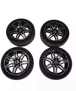 Mercedes Benz V-Class W447 AMG 19 inch Rims with Continental Tyres White OEM A4474015100