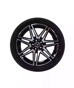 Mercedes Benz V-Class W447 AMG 19 inch Rims with Continental Tyres White OEM A4474015100