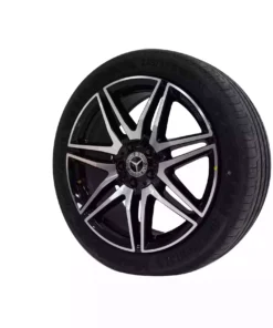 Mercedes Benz V-Class W447 AMG 19 inch Rims with Continental Tyres White OEM A4474015100