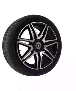 Mercedes Benz V-Class W447 AMG 19 inch Rims with Continental Tyres White OEM A4474015100