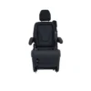 Mercedes-Benz V-CLASS 1-Passenger Comfort Bench Seat Black with Armrest