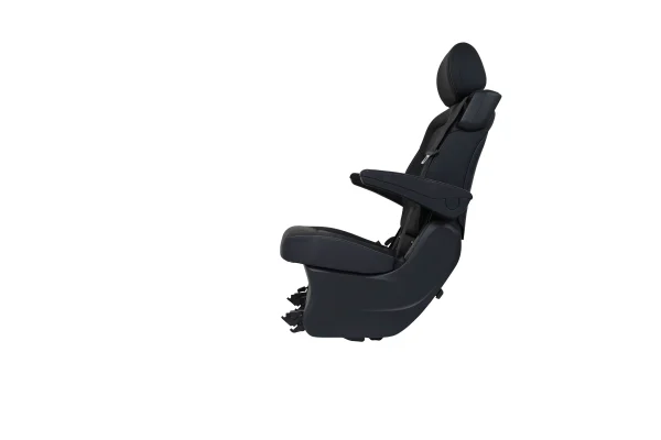 Mercedes-Benz V-CLASS 1-Passenger Comfort Bench Seat Black with Armrest