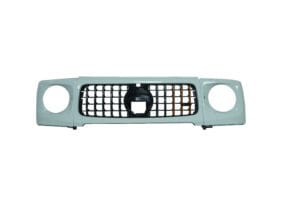 Mercedes-Benz G-63 Front Bumper Grille Gloss Snow White OEM A4638887100 for sale in Dubai