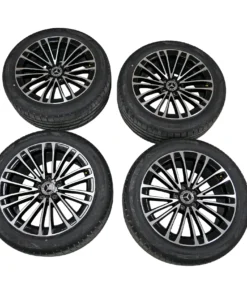 Mercedes Benz S Class 19 inch Hankook Tires Set Black & Chrome for sale in dubai