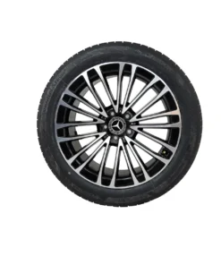 Mercedes Benz S Class 19 inch Hankook Tires Set Black & Chrome for sale in dubai2
