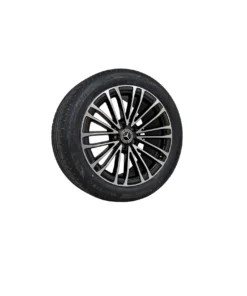 Mercedes Benz S Class 19 inch Hankook Tires Set Black & Chrome for sale in dubai3
