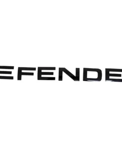 Land Rover Defender Black Hood + Tail badge Letters for sale in dubai