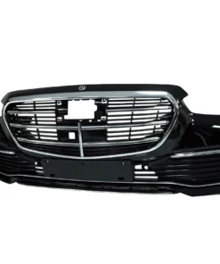 Mercedes Benz S 580 Front Bumper Black Gloss OEM for sale in dubai 1