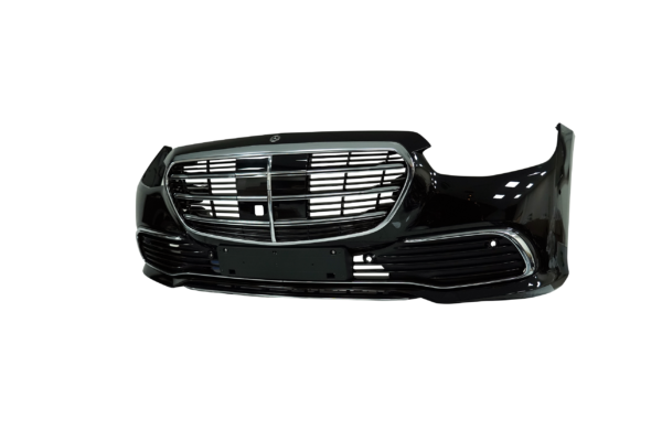 Mercedes Benz S 580 Front Bumper Black OEM for sale in dubai 01