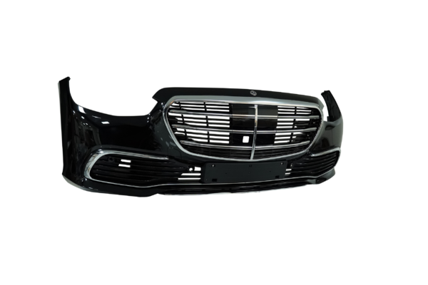 Mercedes Benz S 580 Front Bumper Black OEM for sale in dubai 02