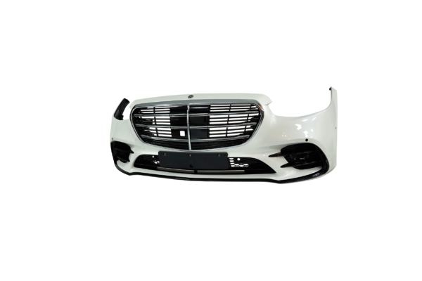 Mercedes Benz S 580 Front Bumper White OEM for sale in dubai 01