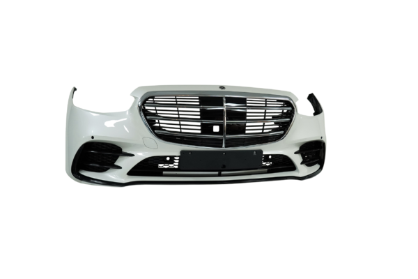 Mercedes Benz S 580 Front Bumper White OEM for sale in dubai 02