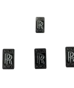 Rolls Royce Wraith & Dawn Emblem Badge Black & Silver for sale in dubai