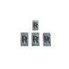 Rolls Royce Wraith & Dawn Emblem Badge Silver & Black for sale in dubai