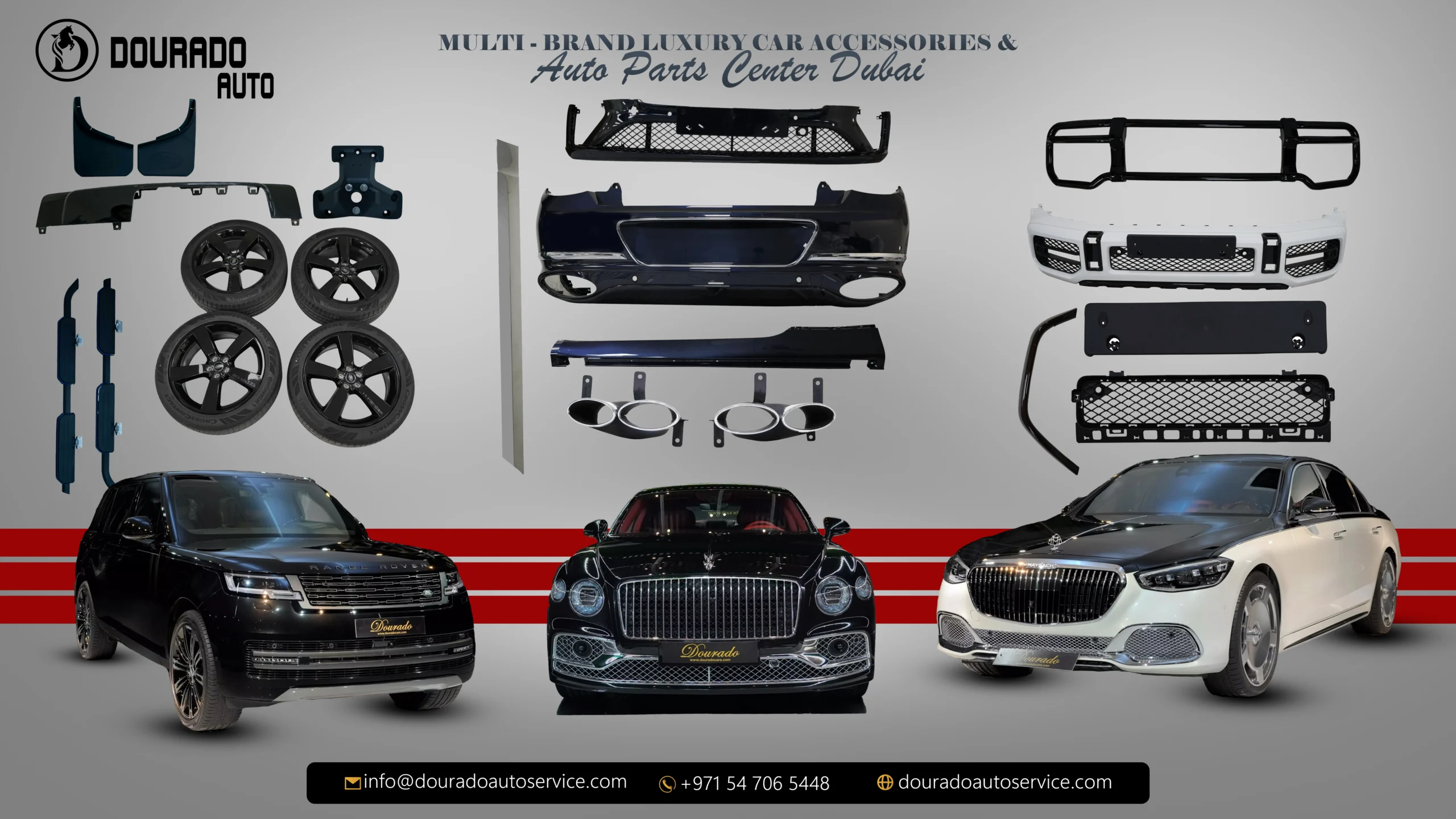 Exotic Car Parts Luxury Car Accessories Dourado Auto Service