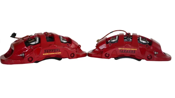 Ferrari 812 Front Brake Caliper LH & RH Red OEM 20B8080300 20B8080400 for sale in dubai 1