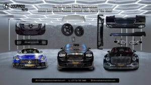 The Elite Car Parts Showroom Dubai and Multi-Brand Luxury Car Parts for Sale