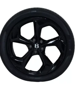 Bentley Bentayga Wheels Tyres Black OEM 36A601025 for sale in dubai 03