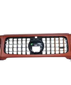 Mercedes-Benz G-63 Front Grille And Headlight Covers Orange for sale in dubai 01