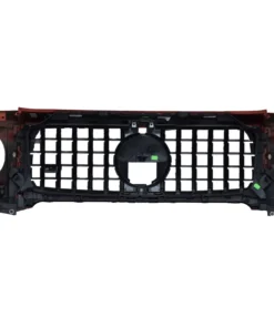 Mercedes-Benz G-63 Front Grille And Headlight Covers Orange for sale in dubai 02
