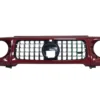 Mercedes-Benz G-63 Front Grille And Headlight Covers Red for sale in dubai 01