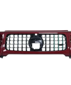 Mercedes-Benz G-63 Front Grille And Headlight Covers Red for sale in dubai 01