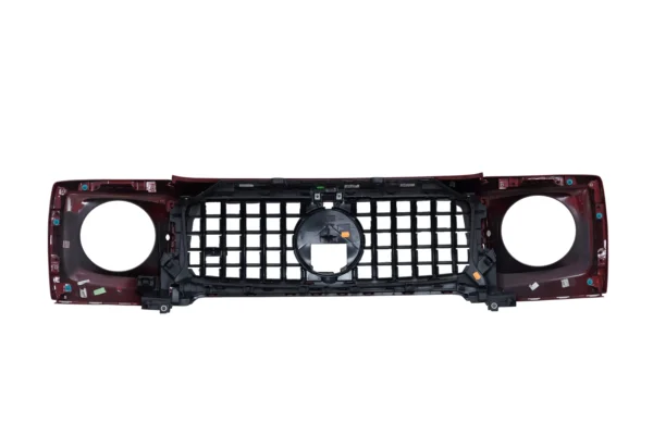 Mercedes-Benz G-63 Front Grille And Headlight Covers Red for sale in dubai 02