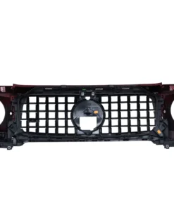 Mercedes-Benz G-63 Front Grille And Headlight Covers Red for sale in dubai 02